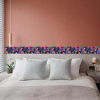 HOMETITUTE Wallpaper Border Peel and Stick Wall Border Tropical Parrot Theme - Image 4
