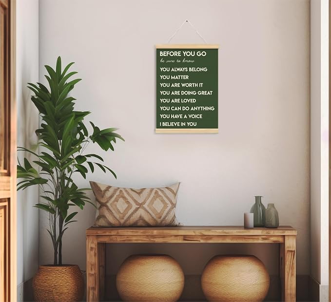 Mental Health Positive Inspirational Wall Art Decor, Therapist Office Signs - Image 4