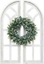 SwallowLiving Set of 2 Cathedral Arch Window Frame Wall Decor by SwallowLiving