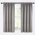 NICETOWN Room Darkening Cafe Satin Curtains by NICETOWN