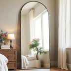Dewfig Arched Full Length Mirror, Full Body Mirrors by YourSpacePerfectlyReflected