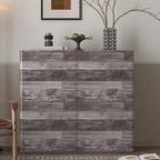 TANONE Wood Contact Paper Peel and Stick Wallpaper Gray, Self Adhesive - Image 7