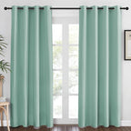 NICETOWN Blackout Curtains 84 Inch Length, Thermal Insulated Room Darkening by NICETOWN