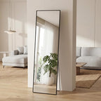 Sweetcrispy 56"x15" Full Length Mirror, Leaning or Standing Full Body Mirror - Image 2