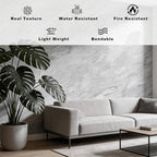 3D Wall Panels - 1PCS 7.9"x11.8" Faux Stone Wall Covering - MCM Modified Clay - Image 3