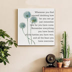 Motivational Quotes Wall Art Decor, Inspirational Graduation Decor Gift - Image 3