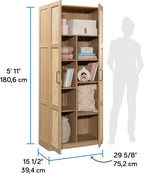 Sauder Miscellaneous Storage Cabinet, Harmony Ash Finish - Image 3