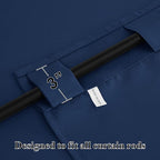 RYB HOME Bathroom Curtains Blackout - Image 2