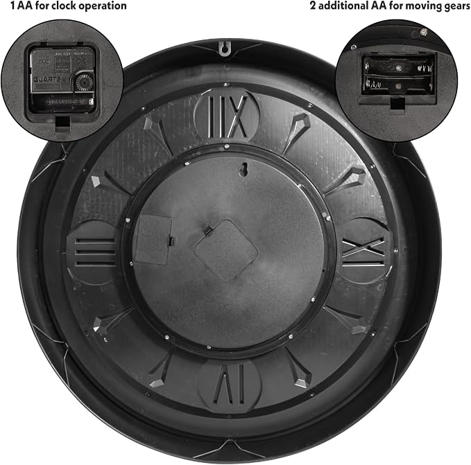 October Elf 24 Inch Wall Clock - Image 5