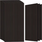 TO-TH Wood-Look Acoustic Wall Panels, 10 Pack 47.2” x 23.6” Acoustic Panels by TO-TH