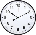 LEIKE Metal Large Wall Clock 24IN Black, Retro Silent Quartz Battery Operated by LEIKEWALLCLOCK