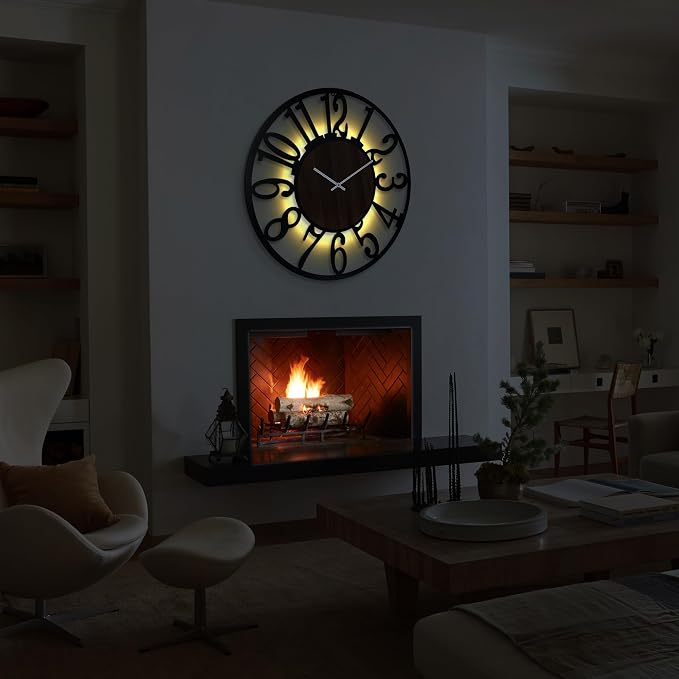 32'' Large Silent Wall Clock - Image 7