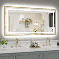 60x30 Inch LED Bathroom Mirror by Briivuemodernmirrors