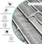 Commomy Peel and Stick Stone Wall Panels - Image 4