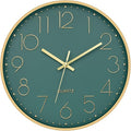 Foxtop Modern Wall Clock 12 Inch Silent Non Ticking Battery Operated Round by Foxtop