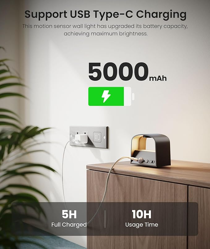 FULEN 4 Pack Motion Sensor Wall Lamp - Image 3