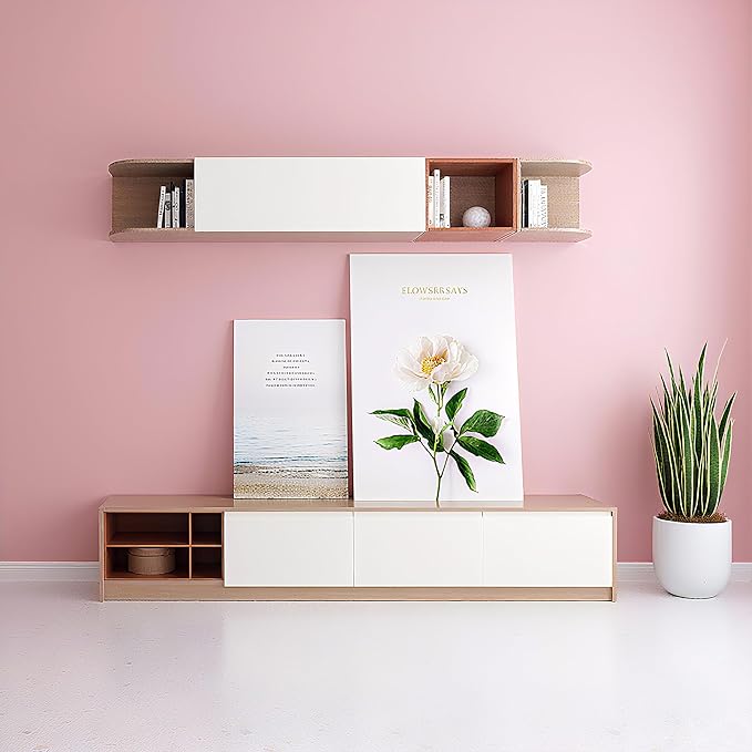 practicalWs Pink Wallpaper, Peel and Stick Wallpaper - Image 3