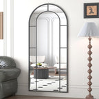 Arched Full Length Mirror, Oversized Floor Length Standing Mirrors, Large Body - Image 3