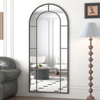 Arched Full Length Mirror, Oversized Floor Length Standing Mirrors, Large Body - Image 3