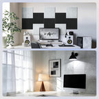 Vieshful 20 PackAcoustic Panels, Peel & Stick Sound Absorbing Wall Panels - Image 7