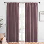 NICETOWN Blackout Curtains for Living Curtains, Window Treatment Thermal by NICETOWN