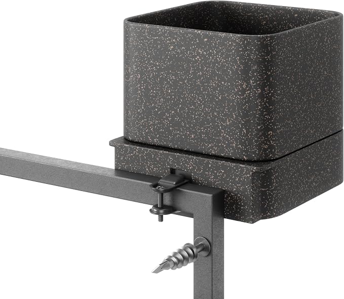 Umbra Cubiko Wall Planter with 4 Lightweight and Durable Pots - Image 12