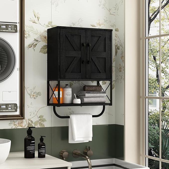RUSTOWN Farmhouse Rustic Medicine Cabinet - Image 2