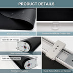 Cordless Roller Shades Blackout Blinds - Image 7