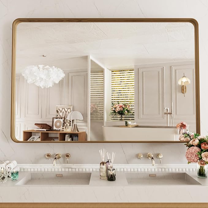 LOAAO 55X36 Inch Bathroom Mirror - Image 8