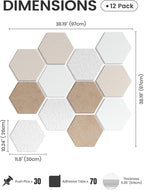 Fluxynara Hexagon Cork Board Alternative - Image 2