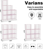 C&AHOME Wire Cube Storage, 9 - Image 3
