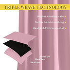 NICETOWN Blackout 108 inch Curtains - Image 3
