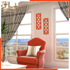 CroBlissful 2 Pcs Mid Century Modern Wall Art Wood Mid Century Elegance Decor - Image 5