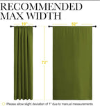 NICETOWN Christmas Window Curtains Blackout Drapes - Image 7