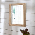 AAZZKANG Rustic Mirror for Wall - Image 4