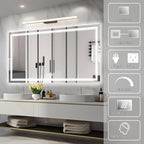 Ratsamee 55x30 Inch Led Mirror for Bathroom - Image 3