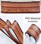 REDODECO 3D Flower Pattern Molding Peel Stick Wall Border - Image 2
