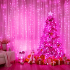 Minetom Curtain Lights, 300 LED Dimmable Fairy Lights - Image 2
