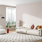 Upgraded Thick Linen Classic Grasscloth Self-Adhesive Wallpaper Contact Paper - Image 6