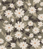 Floral Wallpaper Peel and Stick, 17.3‘’×78.7‘’ by LUKUUI