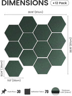 Fluxynara Hexagon Cork Board Alternative - Image 2
