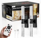 IRONPAX Wall Sconces Battery Operated Set of 2, Wireless Rechargeable Wall - Image 8