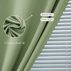 Magic Tape Blackout Curtains for Bedroom No Drillng Self Adhesive Curtains No - Image 5