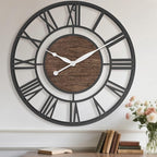 Pytha Sight 30 Inch Extra Large Giant Wall Clock, Oversized Round Silent by Pytha+Sight