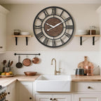 24 Inch Modern Decorative Metal Wall Clock - Image 6