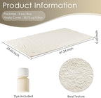 5-Pack 3D Faux Stone Wall Panels, PU Cement-Texture Wainscoting Panels - Image 2