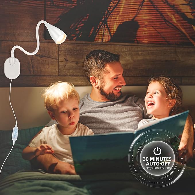LiFMIRA Wall-Mounted LED Bedside Reading Light - Image 4