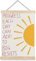 Supwhd Nursery Positive Affirmations Wall Decor, Inspirational Add Up to Big by Homedecoration