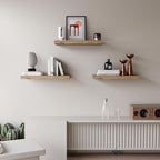 Upassion Floating Shelves for Wall Set of 3, Frame Display Floating Shelf for - Image 2