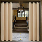 NICETOWN Sound Barrier Door Curtain, Laundry Room Divider - Image 2